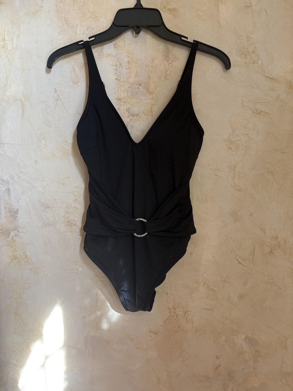 Michael Kors Women One Piece Swimsuit Black, size 10, never worn